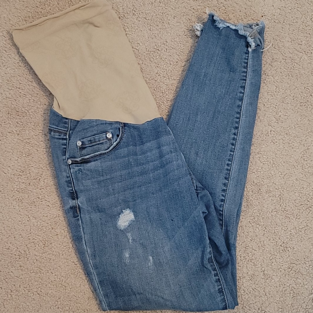 Jessica Simpson maternity ankle jegging